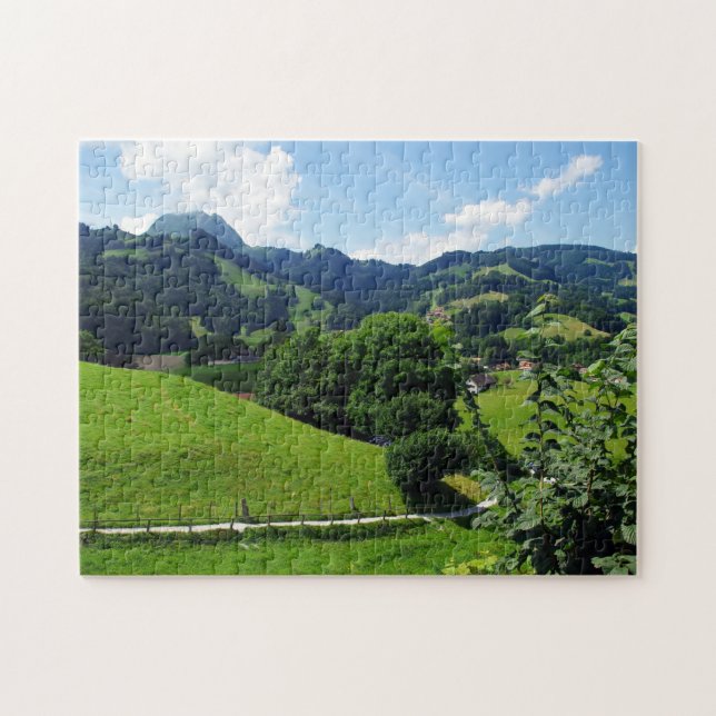 Puzzle Paysage vert (Horizontal)