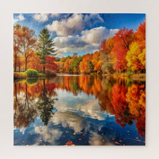 Puzzle paysager d'automne (Vertical)