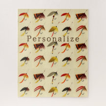 pêche à la mouche vintage flyers lures pêcheur