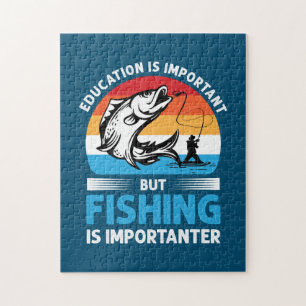 Puzzle Pêche-Cadeaux Fisher Est Importante