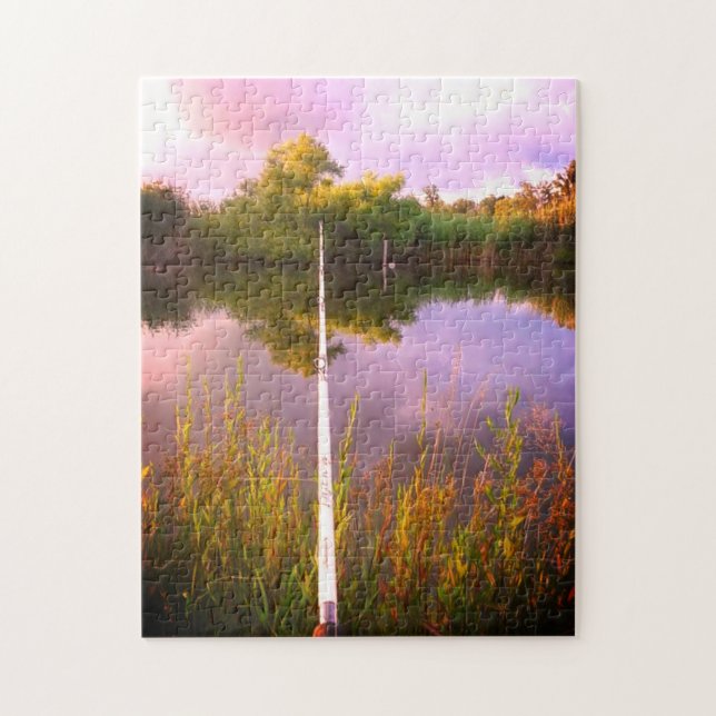 Puzzle Pêche Dans L'Étang (Vertical)
