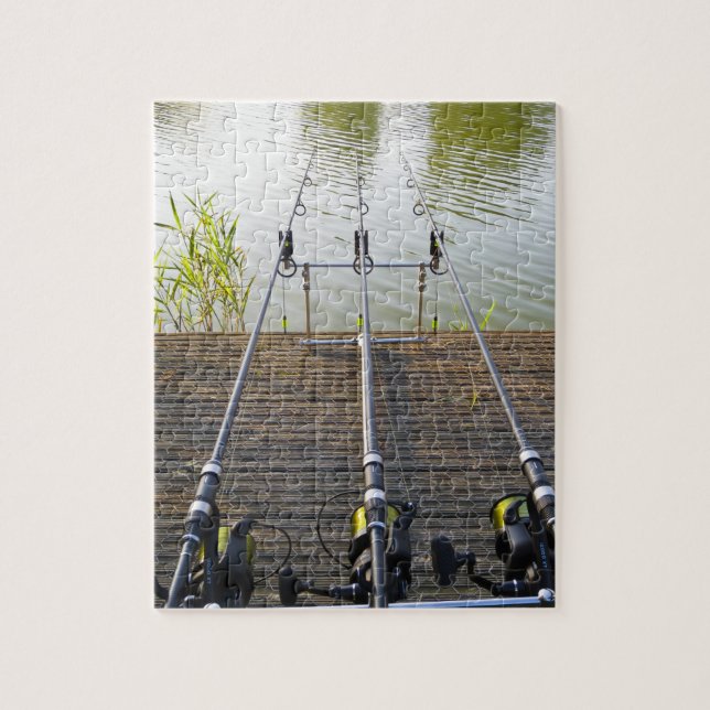 Puzzle Pêche dans un lac anglais (Vertical)