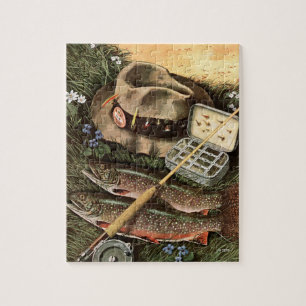 Puzzle Pêche et vie