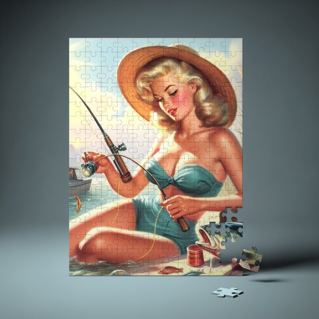 Puzzle Pêche vintage (Créateur téléchargé)