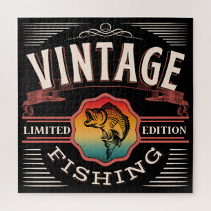 Puzzle PÊCHE vintage ÉDITION LIMITÉE