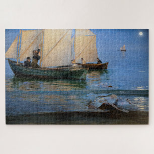 Puzzle Peder Severin Kroyer - Bateaux de pêche