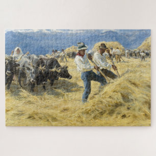 Puzzle Peder Severin Kroyer - Threshing dans les Abruzzes