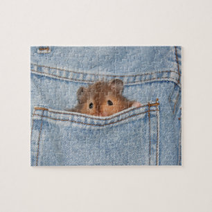 Puzzle Peekaboo Hamster