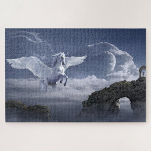Puzzle Pégase dans les nuages