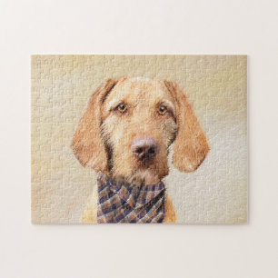 Puzzle Peinture à poils durs Vizsla - Jolie Art Original 
