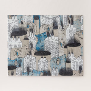 Puzzle Peinture Abstraite