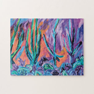Puzzle Peinture Abstraite Colorée