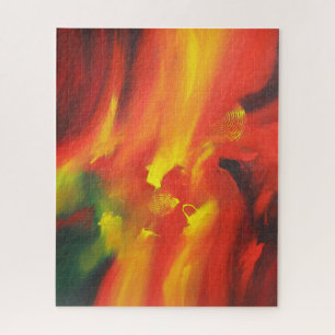 Puzzle Peinture Abstraite contemporaine Expressionniste t