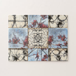 Puzzle Peinture Abstraite de défilement