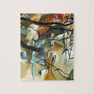 Puzzle Peinture abstraite de la composition V en