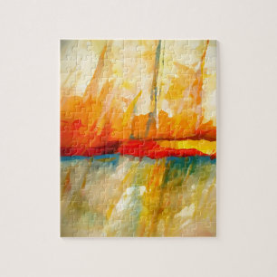 Puzzle Peinture Abstraite moderne
