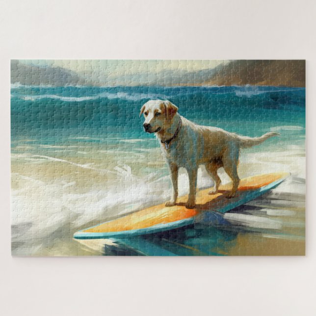 Puzzle Peinture Anatolie Shepherd Beach Surf (Horizontal)