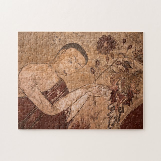 Puzzle Peinture bouddhiste ancienne (Horizontal)