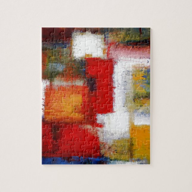 Puzzle Peinture d'art Abstrait moderne (Vertical)