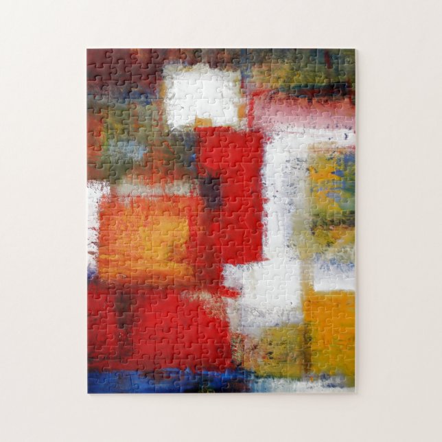 Puzzle Peinture d'art Abstrait moderne (Vertical)