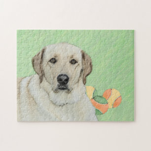 Puzzle Peinture de balles de tennis et de retrieur du Lab