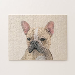 Puzzle Peinture de Bouledogue Français (Sable) - Original