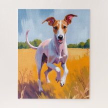 Peinture de chien Lévrier Italien Animal de compag