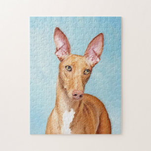 Puzzle Peinture de Chien Pharaon - Drôle d'Art Original d