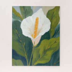 Puzzle Peinture de fleur de lili peace