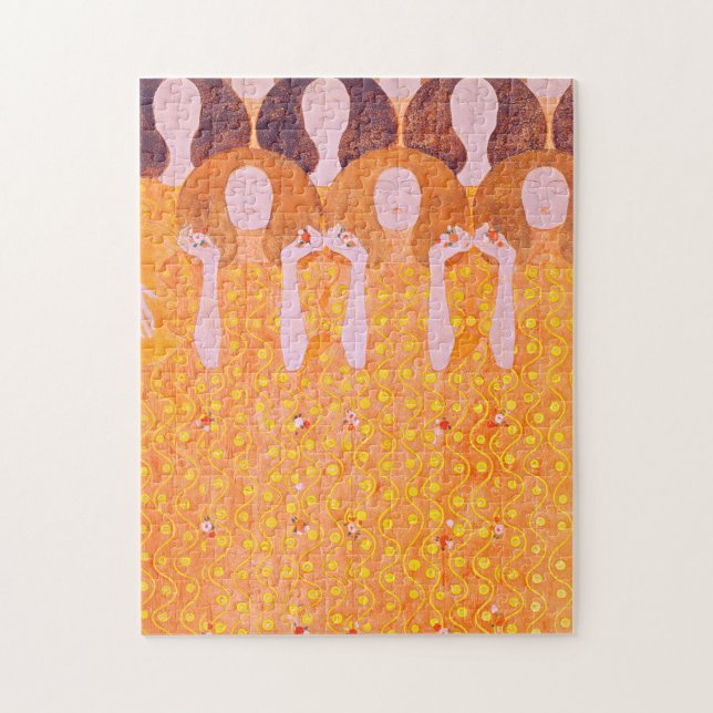 Puzzle Peinture de Gustav Klimt (Vertical)