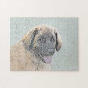 Puzzle Peinture de Leonberger - Art Original de Chien Mig