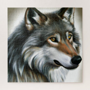 Puzzle Peinture de loup