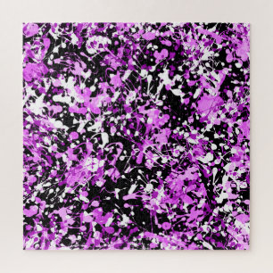 Puzzle Peinture de plaque dans l'orchidée