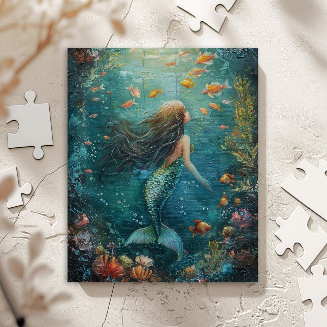 Puzzle Peinture de sirène (Créateur téléchargé)