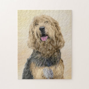 Puzzle Peinture d'Otterhound - Joli art original de chien