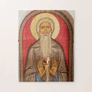Puzzle Peinture d'un saint âgé