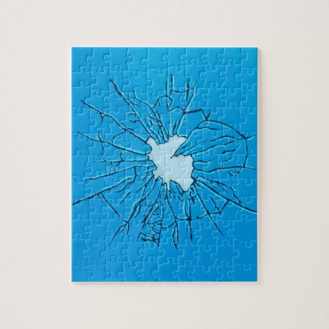 Puzzle Peinture en verre cassé (Vertical)