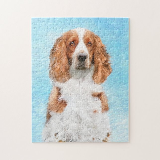 Puzzle Peinture espagnole galloise Springer - Art origina (Vertical)