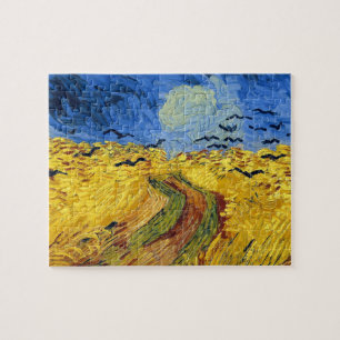 Puzzle Peinture impressionniste Champs de blé de Van Gogh