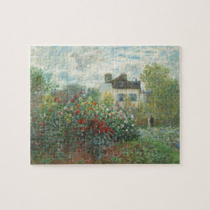 Puzzle Peinture impressionniste du jardin de l'artiste Re