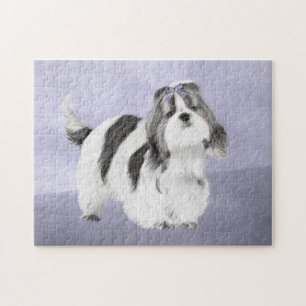 Puzzle Peinture Shih Tzu - Cute Original Chien Art