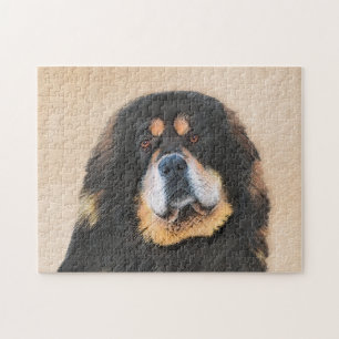 Puzzle Peinture Tibétaine Mastiff - Joli art original chi