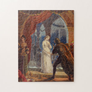 Puzzle Peinture vintage de Romeo et de Juliet (1861)