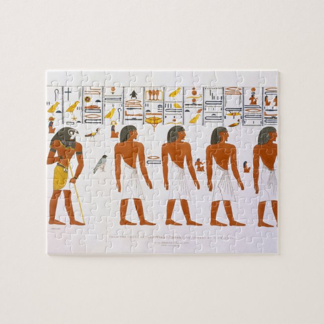 Puzzle Peintures murales des tombes des rois chez Thebes, (Horizontal)