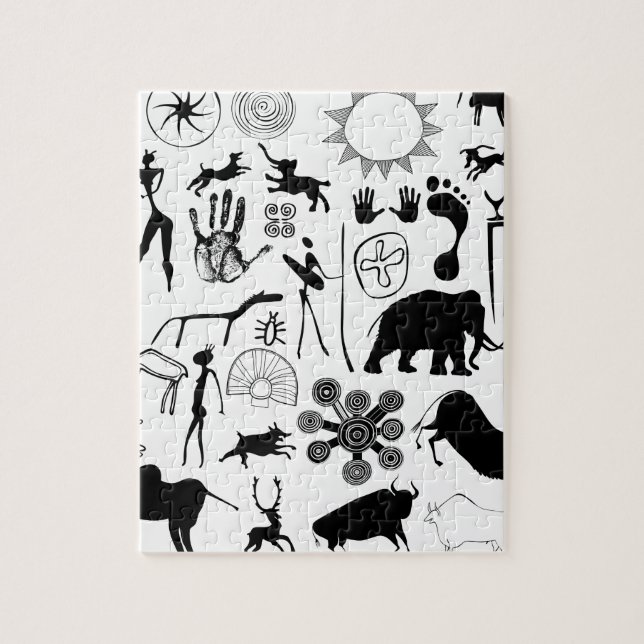 Puzzle Peintures rupestres - art primitif (Vertical)