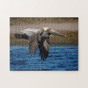 Puzzle Pélican en vol