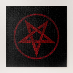 Puzzle Pentagram Red Devil