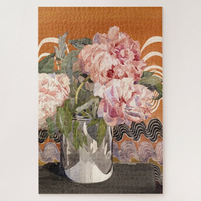 Puzzle Peonies de Charles Rennie Mackintosh (1920) (Vertical)