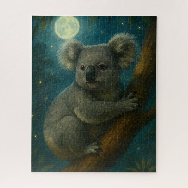Puzzle Perch Koala Lune (Vertical)