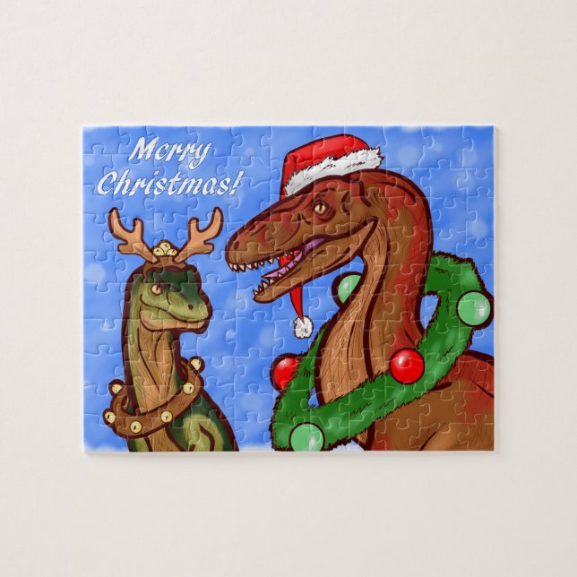 Puzzle père Noël Claws (Horizontal)